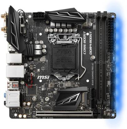 MSI B360I Gaming Pro AC LGA1151Socket Mini-ATX Intel B360 Chipset DDR4 Motherboard for Desktop