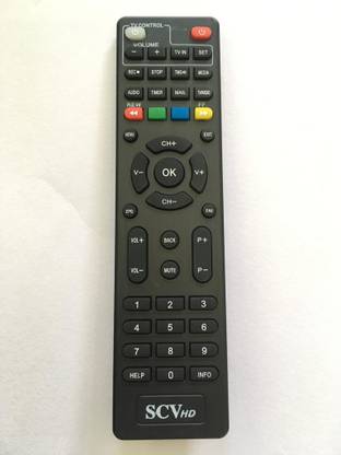 scv SCV HD SET TOP BOX RC 007 SCV HD & SD SET TOP BOXES Remote Controller