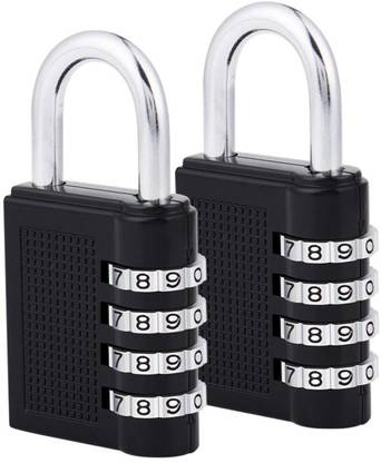 Techtest Combination Padlocks, Combination Locks for Safety, Weatherproof 4 Digit Combination Lock Safety Safety Lock
