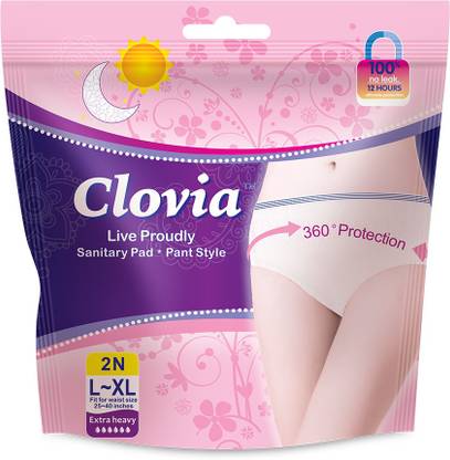 Clovia Sanitary napkin- disposable period pants Combo of 75 Sanitary Pad