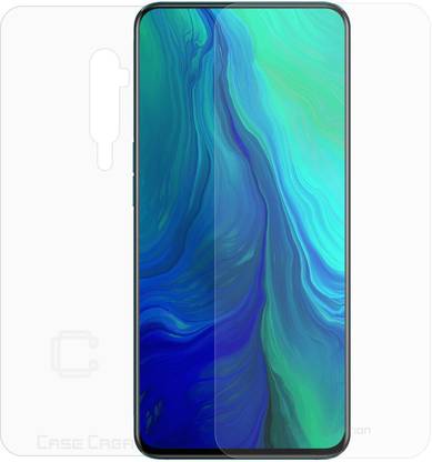 CASE CREATION Front and Back Screen Guard for Oppo Reno 10x Zoom (6.6 inch) Front Back All Round 360 Protection Case Cover Guard