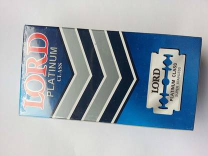 LORD RAZORS 50 Lord Double Edge Safety Razor Blades Platinum Class [CAT_535]