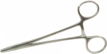 Agarwals Mayo Hegar Needle Holder 8" Straight(Pack Of 1) Needle Holders