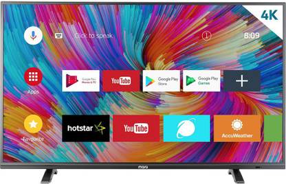 MarQ by Flipkart 124 cm (49) Ultra HD (4K) LED Smart Android TV