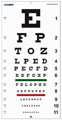 KASHSURG DP-4407 Vision Test Chart