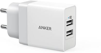 Anker 10 W 2.4 A Multi-pin Wall Charger for Mobile with Detachable Cable