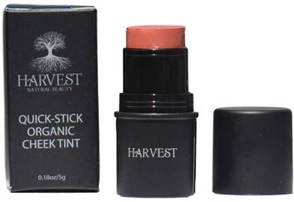 Harvest Natural Beauty - Quick-Stick Organic Cheek Tint - Organic Cream Blush - 100% Natural and Certified Organic - Non-Toxic, Vegan and Cruelty Free (Blush) [CAT_1490]
