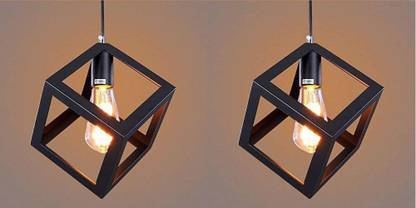 JUBILEE Hanging Ceiling Pendant Lights Decorative Light Dinning Hall Restaurant Bar Cafe Ceiling Light Lamp Pack of 2(Bulb not Included) Chandelier Ceiling Lamp