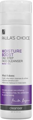 Paula's Choice Moisture Boost One Step Face Cleanser For Normal To Dry, Sensitive Skin - 8 O Face Wash