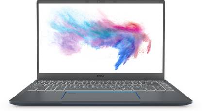 MSI Prestige 14 Intel Core i5 10th Gen 10210U - (8 GB/512 GB SSD/Windows 10 Home/2 GB Graphics) Prestige 14 A10RB-031IN Thin and Light Laptop