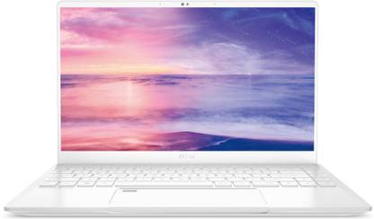 MSI Prestige 14 Intel Core i5 10th Gen 10210U - (8 GB/512 GB SSD/Windows 10 Home/2 GB Graphics) Prestige 14 A10RB-032IN Thin and Light Laptop