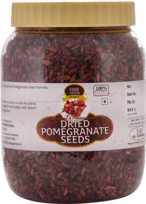 FOOD ESSENTIAL Dried Pomegranate Seeds 1 Kg Pomegranate Seeds