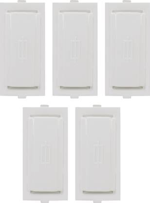 CONA 9331 Status Kit Kat Fuse Socket White (Pack of 5)|Module Fuse Socket|White Module Socket|Electrical Socket|Kit Kat Socket|Universal Socket|Fuse Socket|Socket For Home Office Shop Latest Technology 9331_P5 Electrical Fuse