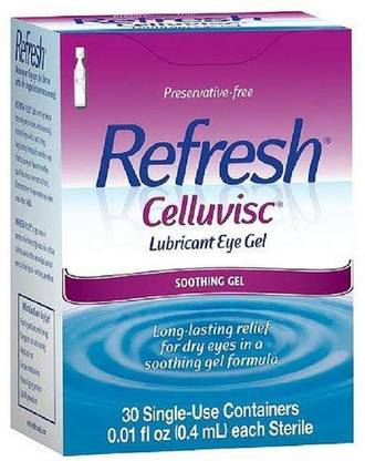 Refresh Celluvisc Lubricant Eye Gel Single-use Containers .4ML 30 Ea by
