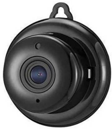 simra Mini Wi-Fi Full HD Spy Camera with Cloud-Based Storage, 2-Way Communication, Night Vision and SD Card Support (Black) Security Camera