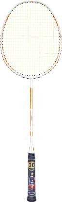 apacs Dual Power and Speed Multicolor Strung Badminton Racquet