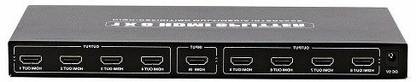 techut 8 PORT HDMI SPLITTER (1IN-8OUT) Full HD 1080P HDMI 1.4 Splitter Media Streaming Device