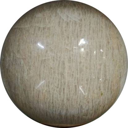 ALDOMIN Moonstone Big Size Healing Crystal Sphere (1664 Gram) Decorative Showpiece  -  11 cm