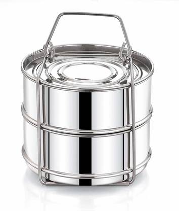 PRV Stainless Steel Cooker Separator Suitable for 3 Ltrs Inner Lid Cookers Stainless Steel Steamer