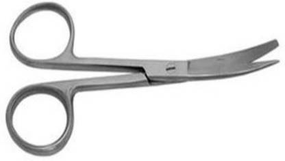 Agarwals Surgical Scissor S/B 4" Cvd Strong Cut Scissors