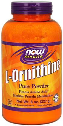 Now Foods L-Ornithine Pure Powder, 8 oz (227 g)