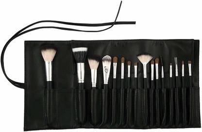 Crown Brush Essentials 16 pcs Makeup Brush Set with organizer