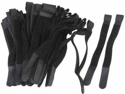 Futurekart Cable Ties Reusable Fastening Cable Straps Strips Wire Organizer Cord Rope Holder Nylon Flexible Straps Cable Tie