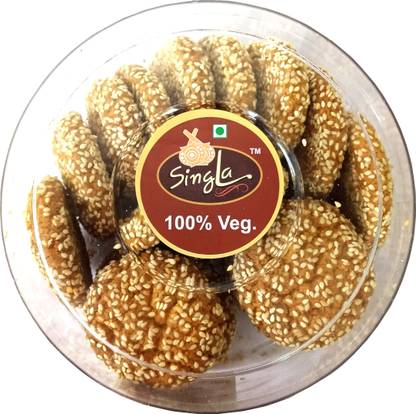 Singla Best Quality Til Cookies Biscuits 300g Cookies Biscuit