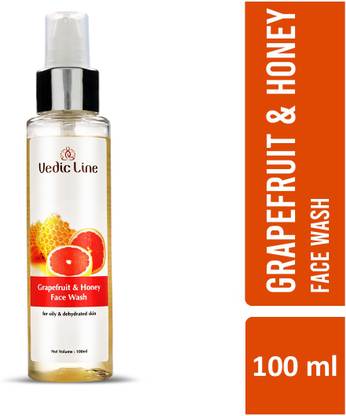 Vedic Line Grapefruit & Honey  For Oily & Dehydrated Skin Face Wash
