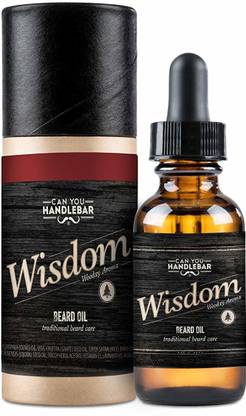 CanYouHandlebar Asic Beard Care Kit - Wisdom Beard Oil Bottle [Cat_456] Hair Oil