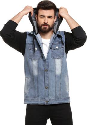 CAMPUS SUTRA Full Sleeve Washed Men Jacket