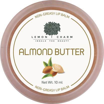 Lemon Charm Organic Almond Butter Non-Greasy Almond Butter