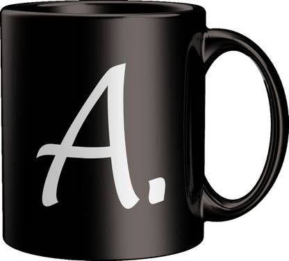 ECFAK Quotes With Alphabet: A Ceramic Coffee Mug