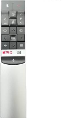 LipiWorld RC602S JUR1 LCD Led Android TV with Netflix Voice Function Compatible Remote Control TCL Remote Controller