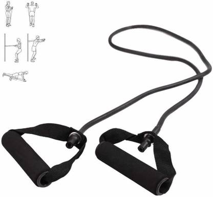 Leosportz Resistance Exercise Bands with Handles, Home & Gym Strength Resistance Tube