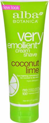 Alba Botanica Moisturizing Cream Shave Coconut Lime