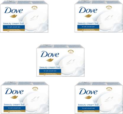 ডাভ ক্রিম বিউটি ব্যাথিং বার (5x 100 g)