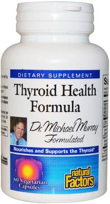 Natural Factors Thyroid Health Formula, 60 Veggie Caps