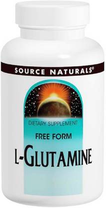 Source Naturals L-Glutamine, 500 mg, 100 Capsules