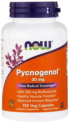 Now Foods Pycnogenol, 30 mg, 150 Veg Capsules