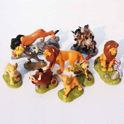 Mubco The Lion King | Samba Set |Action Figure 9 Piece