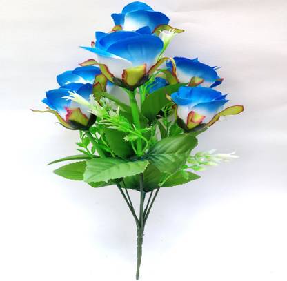 artificial hub blue kali roses flower Blue Rose Artificial Flower
