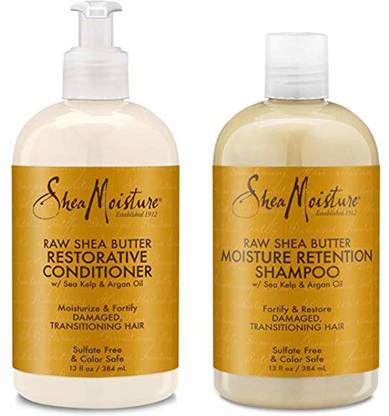 Shea Moisture Raw Shea Butter Shampoo & Conditioner Set