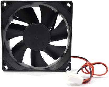 Electronic Spices DC 12V Cooling Fan for PC Case CPU Cooler Radiator WITH (MOTHERBOARD CONNECTOR) Cooler