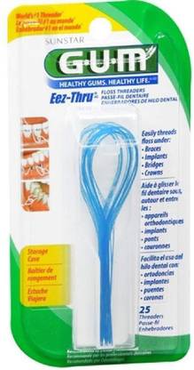 GUM Eez-Thru Floss Threaders