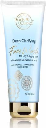 Body Cupid Deep Clarifying  Powered with Hyaluronic Acid & Vitamin E - 100mL Face Wash