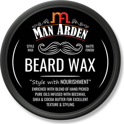 Man Arden Beard Wax - Strong Hold with Matte Finish Hair Wax