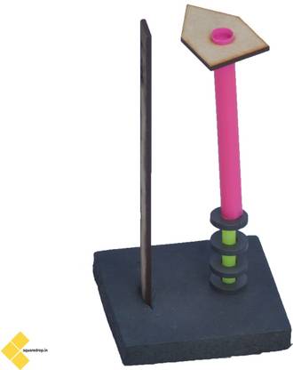 Square Drop Geometry with Magnet - Math's Puzzles - Brain Boosting Mathematical Activities for Age 5+ Years Old Kids - Do It Yourself Mathematics Activity Kit