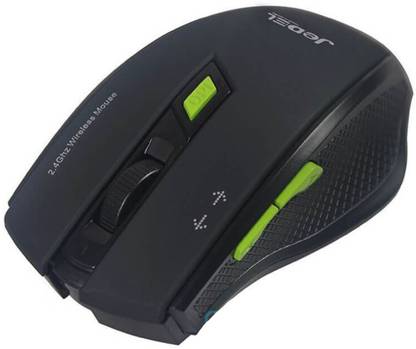 JEDEL Gadin W400BLK Wireless Ambidextrous Optical Mouse