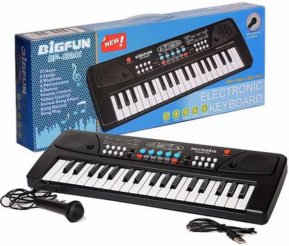 Tenmar Bigfun 37 Keys Kids Piano Keyboard | Piano For Kids With Microphone358